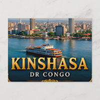 Kinshasa Congo Fleuve et Skyline Dynamique