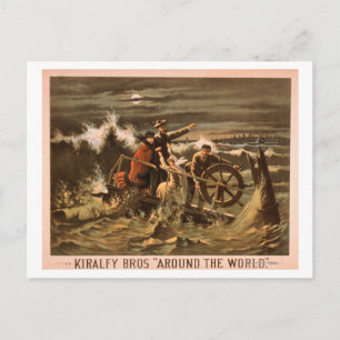 Carte Postale Kiralfy Bros "Around World" Théâtre