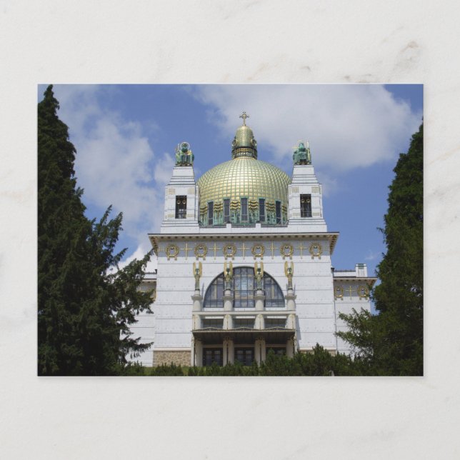 Carte Postale Kirche am Steinhof (Devant)