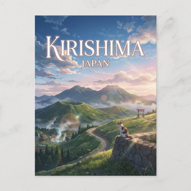 Carte Postale Kirishima Japon (Devant)