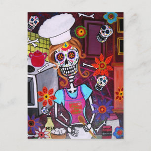 CARTE POSTALE KISS THE COOK