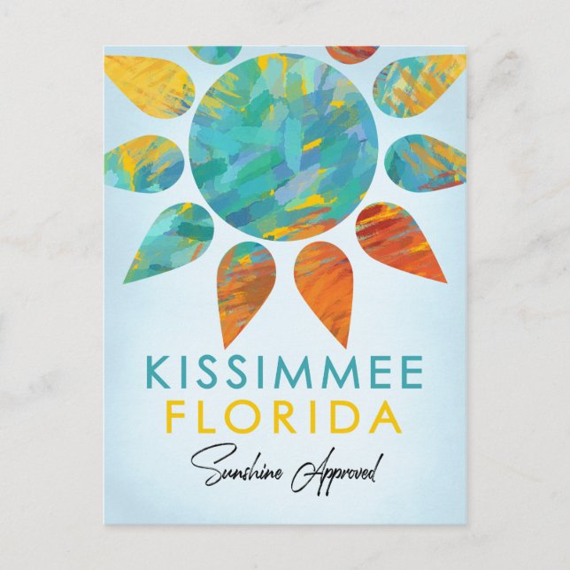 Carte Postale Kissimmee Floride Sunshine Travel (Devant)
