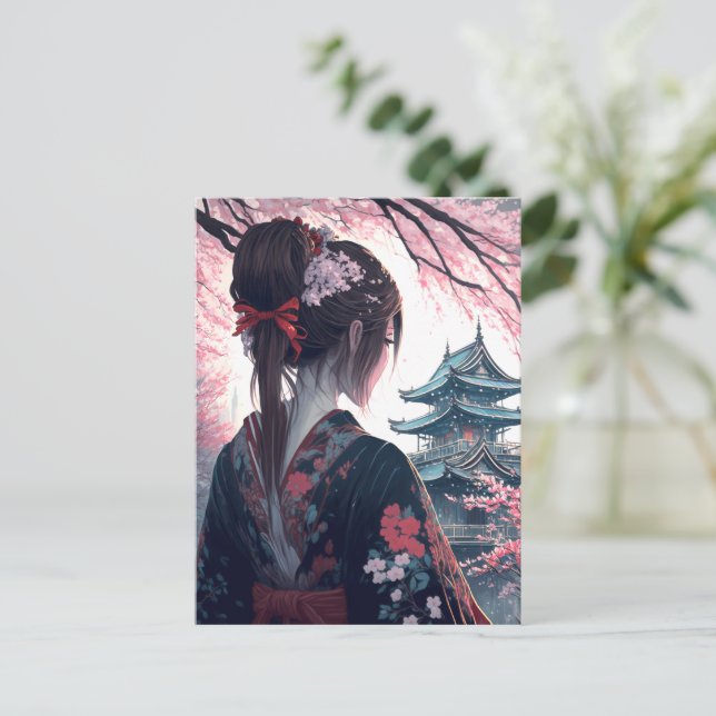 Carte Postale Kisu Japan (Debout devant)