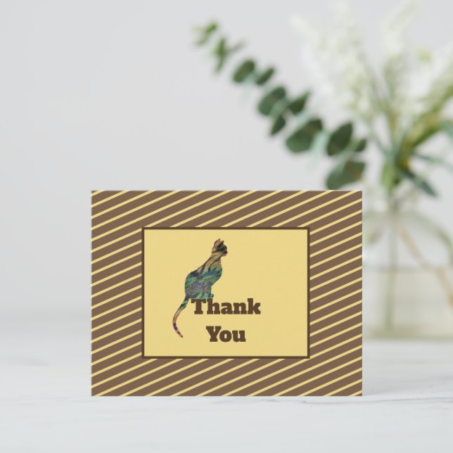 Carte Postale Kit de mosaïque pour remercier la gardienne de cha (Debout devant)