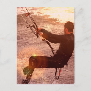 Carte postale Kiteboard