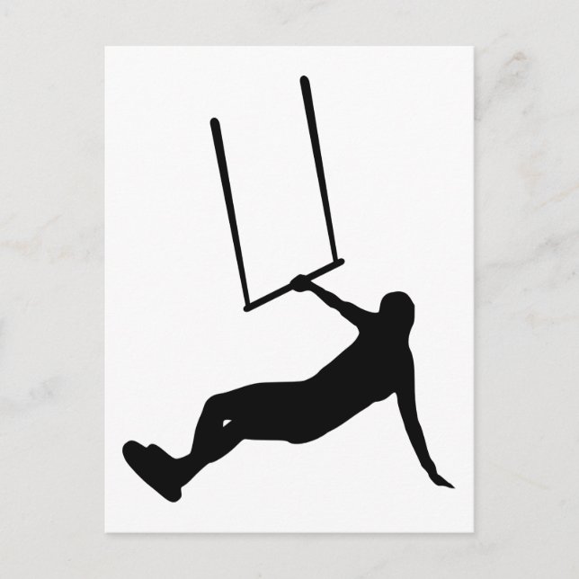 Carte Postale Kiteboard (Devant)