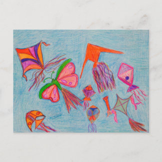 CARTE POSTALE KITES GARBA
