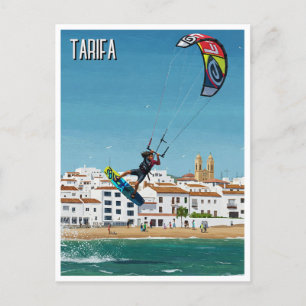 Carte Postale Kitesurf Tarifa Espagne Voyage