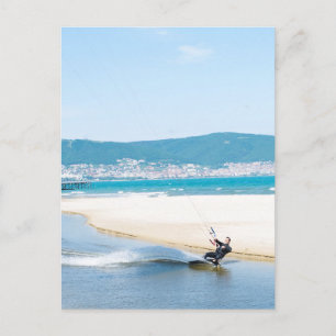 Carte Postale Kitesurfeur