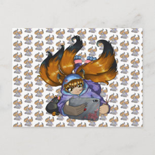 Carte Postale Kitsune