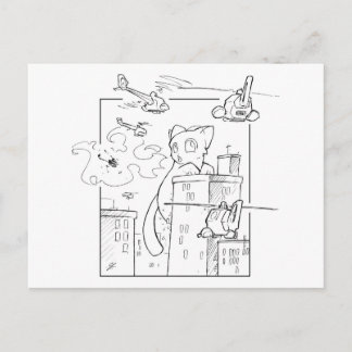 Carte Postale Kitten