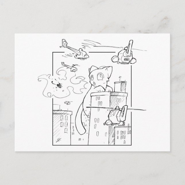 Carte Postale Kitten (Devant)