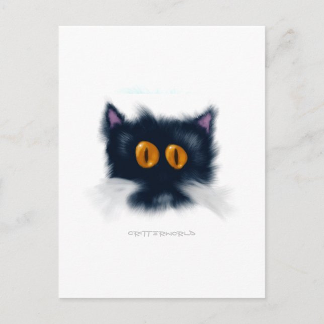 Carte Postale Kitten Critter (Devant)