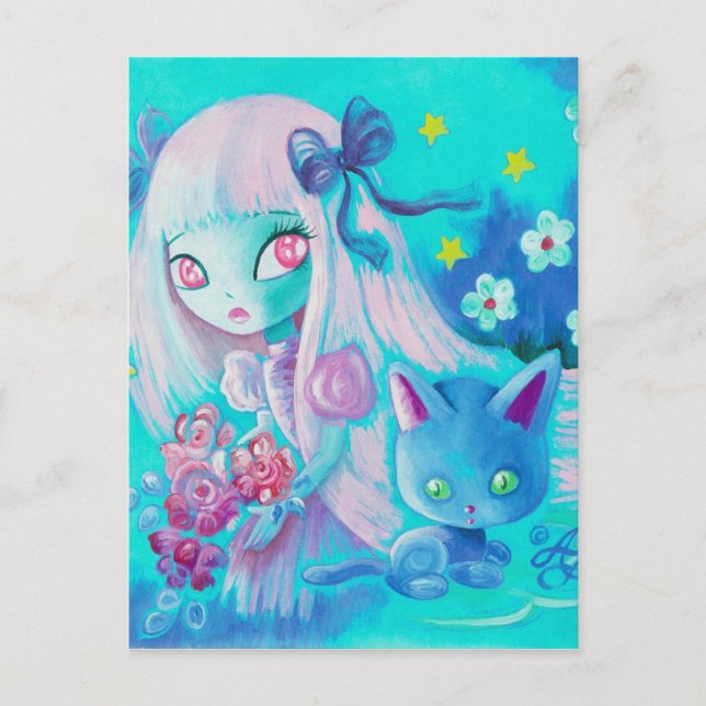 Carte Postale Kitten Dreams (Devant)