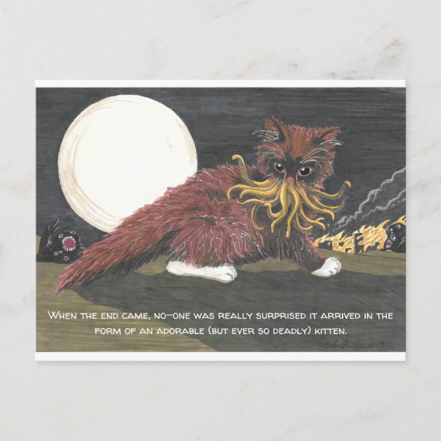 Carte postale : Kitten F'tagn (Devant)