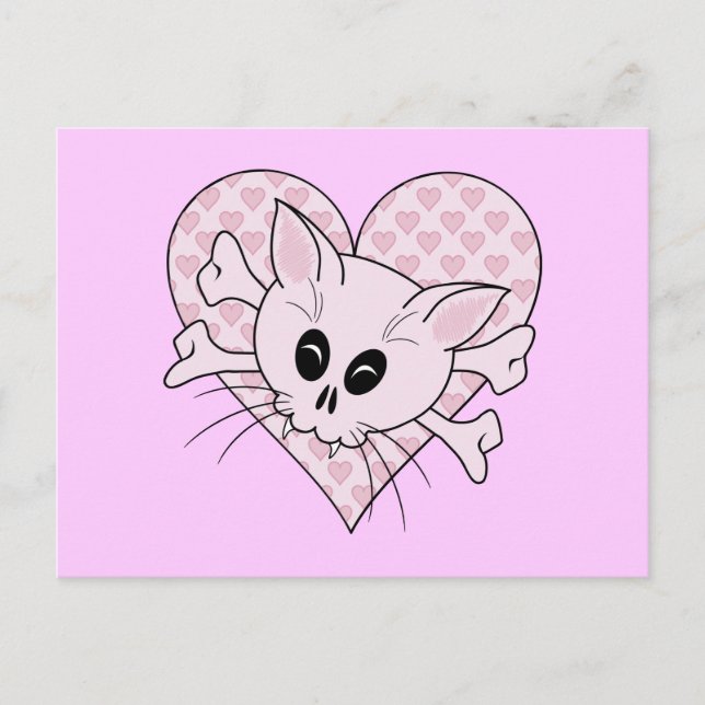 Carte Postale Kitty Bones (Devant)