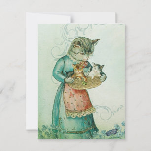 Carte Postale Kitty maman