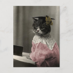 Carte Postale Kitty Valedictorian