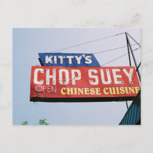 Carte Postale Kitty's Shop Suey
