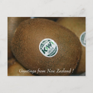Carte Postale kiwi