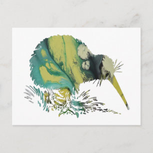 Carte Postale Kiwi Bird