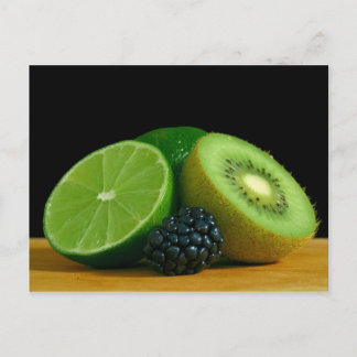 Carte Postale Kiwi et chaux