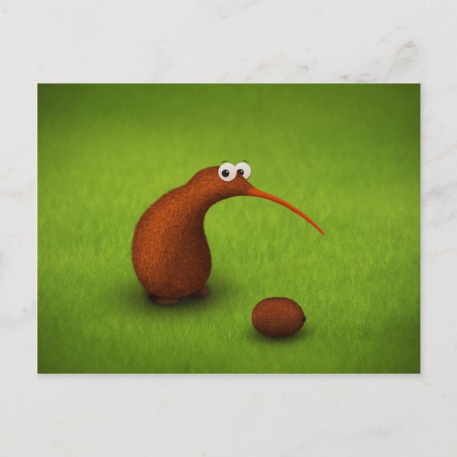 Carte Postale Kiwi Kiwi (Devant)