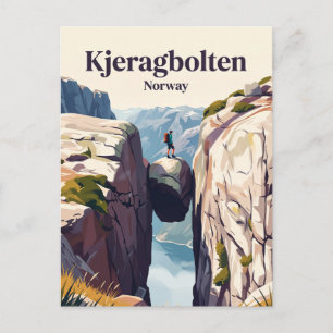 Carte Postale Kjeragbolten Norvège