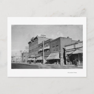 Carte Postale Klamath Falls, OU Vue sur Main Street