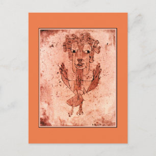 Carte Postale Klee - Angelus Novus (Nouvel Ange)