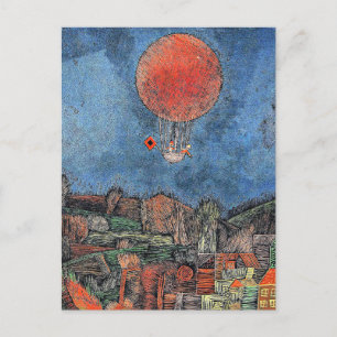 Carte Postale Klee - Balloon Der Luft