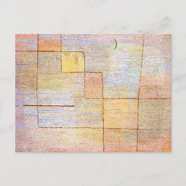 Carte Postale Klee - Clarification (Devant)