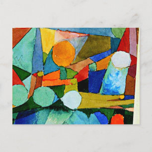 Carte Postale Klee - Colour-Shapes
