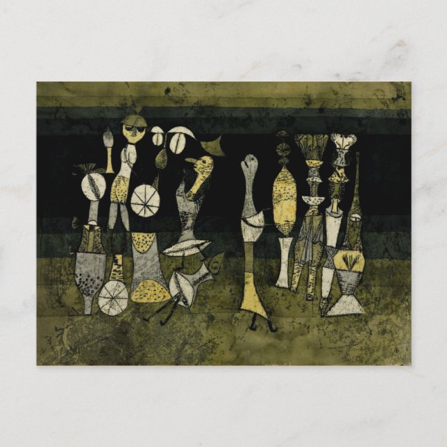 Carte Postale Klee - Comédie (Devant)