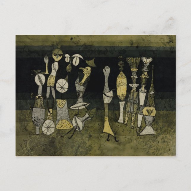 Carte Postale Klee - Comédie (Devant)