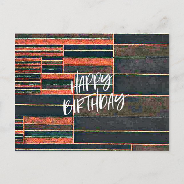 Carte Postale Klee - Dans le courant six seuils, Anniversaire (Devant)