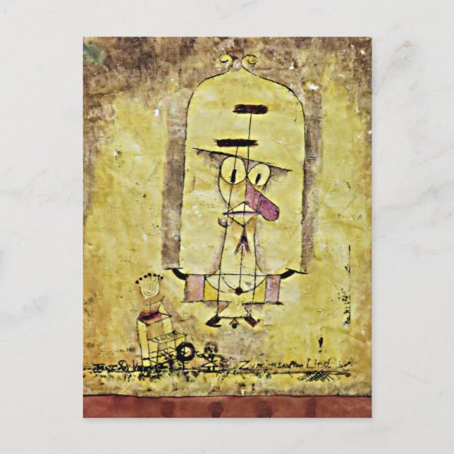 Carte Postale Klee - Danser vous monster à ma chanson douce (Devant)