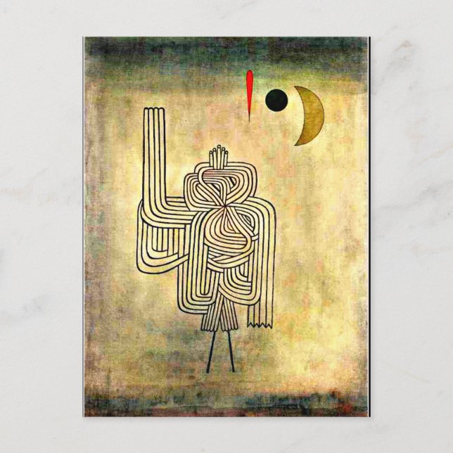 Carte Postale Klee - Départ du fantôme (Devant)