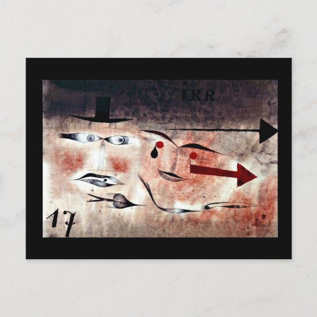 Carte Postale Klee - Dix-sept (Devant)