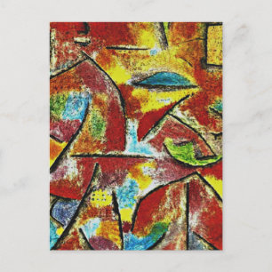 Carte Postale Klee - Enfant et tante