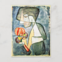 Klee - Femme avec tomate