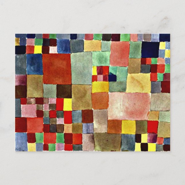 Carte Postale Klee - Flore sur sable (Devant)