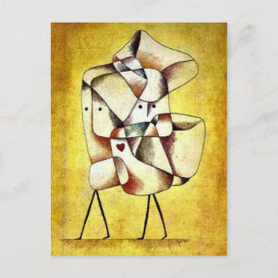 Carte Postale Klee - frères et soeurs-1930