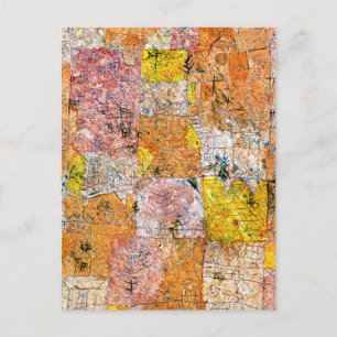 Carte Postale Klee - Idylle suburbain (idylle de la ville-jardin