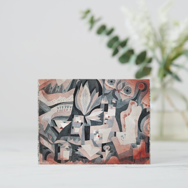 Carte Postale Klee - Jardin Dry Cooler (Debout devant)