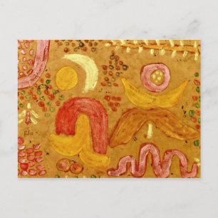 Carte Postale Klee - Jardin par temps chaud