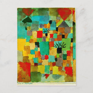 Carte Postale Klee - Jardins Tunisiens du Sud-1919