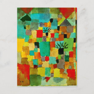 Carte Postale Klee - Jardins Tunisiens du Sud-1919