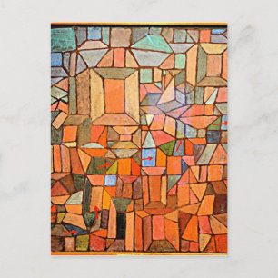 Carte Postale Klee - La voie vers la Citadelle