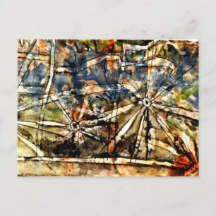 Carte Postale Klee - Lampes de rue